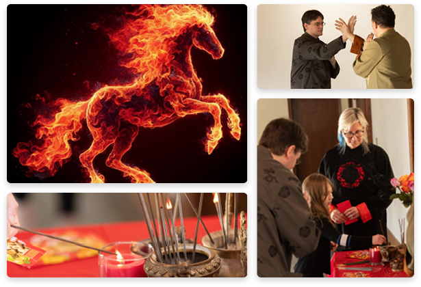 Chinese New Year Collage