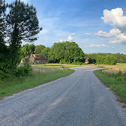 55 acre grounds of our retreat location